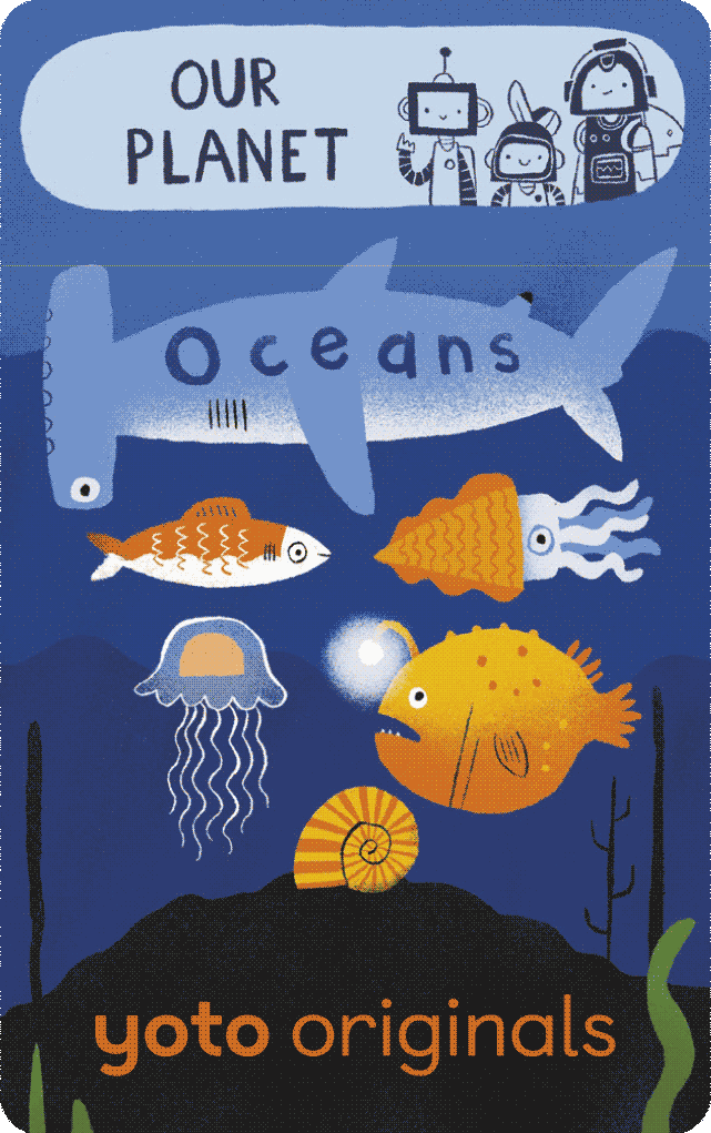 Yoto Card BrainBots: Our Planet Pack of 8 cards