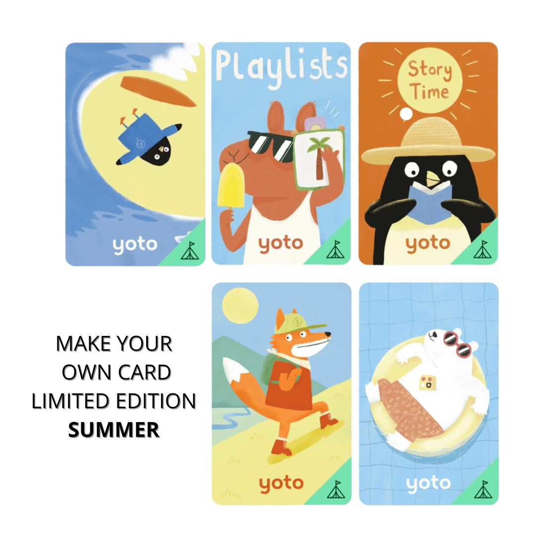 Yoto Card Make Your Own Card 3 Designs Classic / Limited Spring / Summer / Autumn