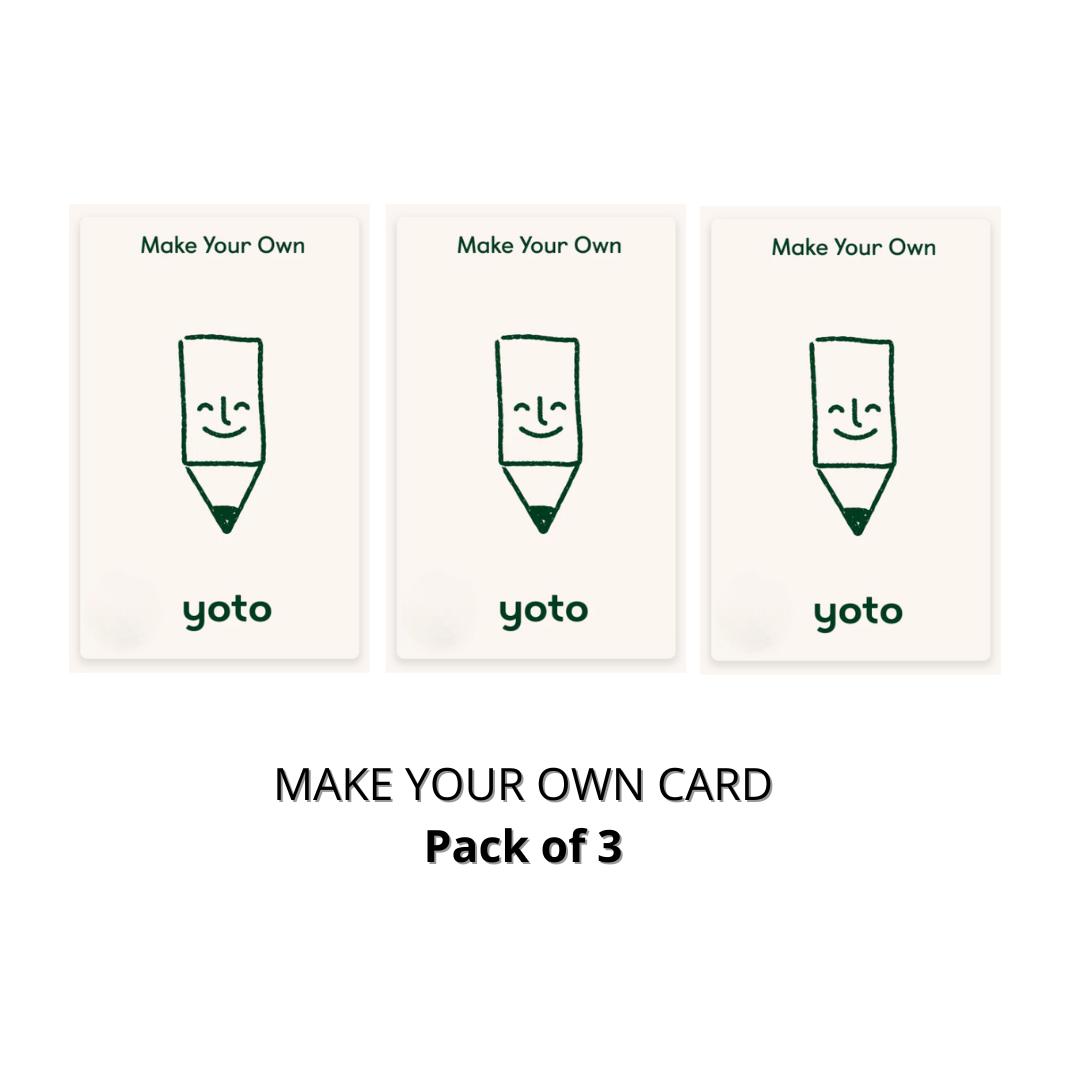 Yoto Card Make Your Own Card 3 Designs Classic / Limited Spring / Summer / Autumn