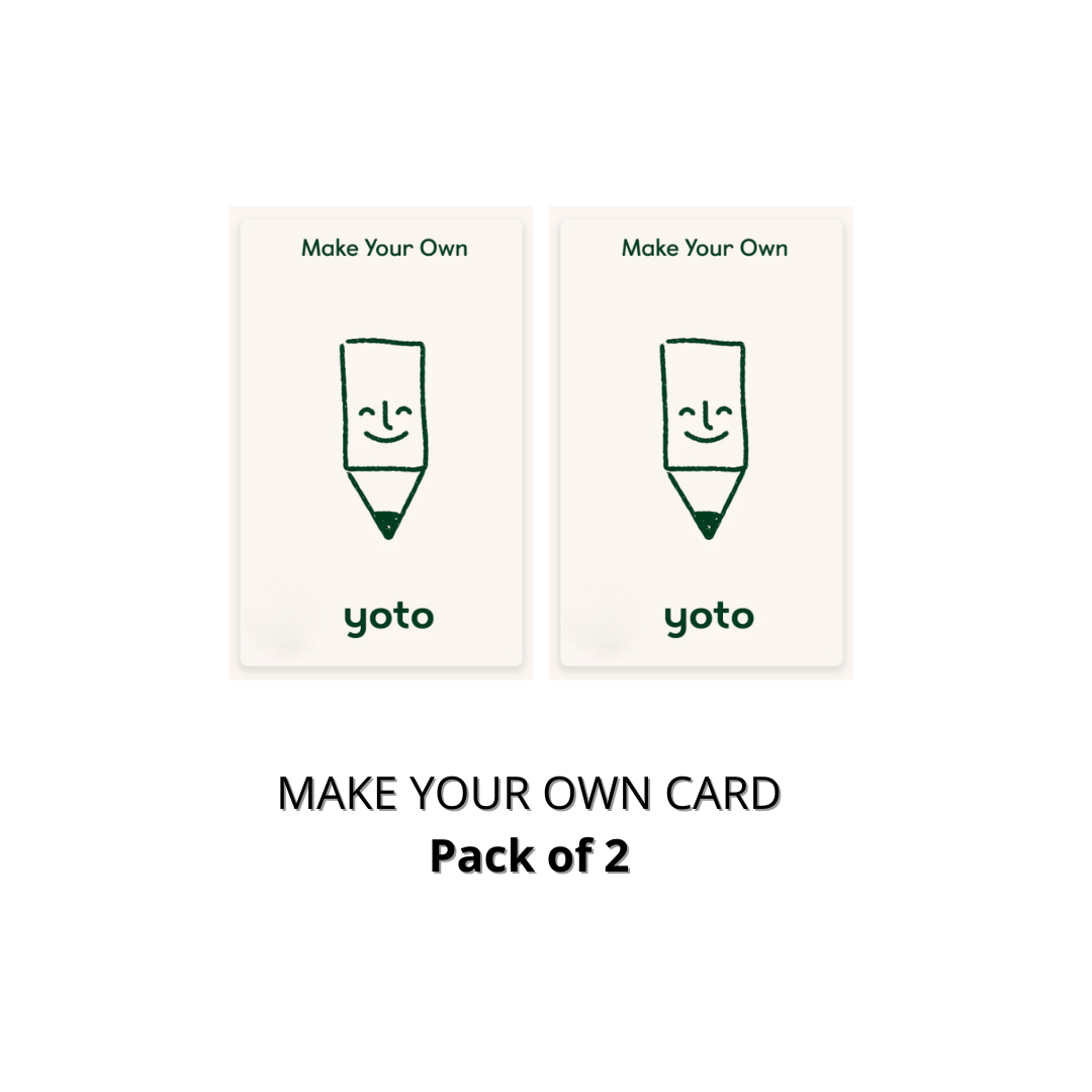 Yoto Card Make Your Own Card 3 Designs Classic / Limited Spring / Summer / Autumn