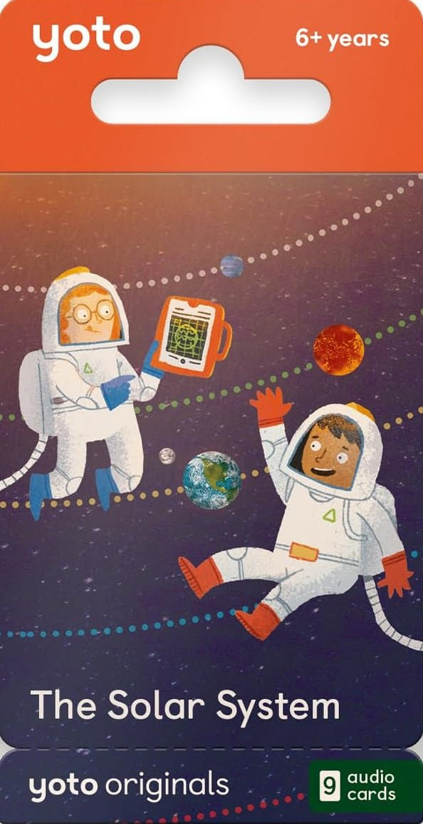 Yoto Card The Solar System Pack of 9 cards