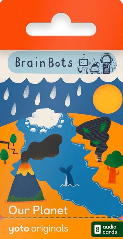 Yoto Card BrainBots: Our Planet Pack of 8 cards