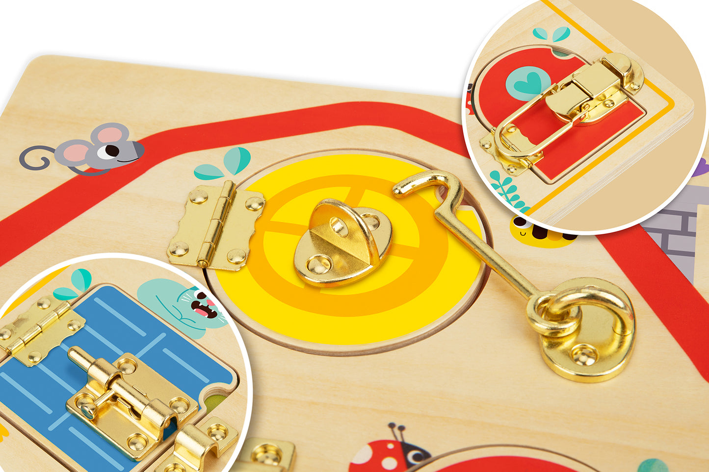 Farm Latches Activity Board