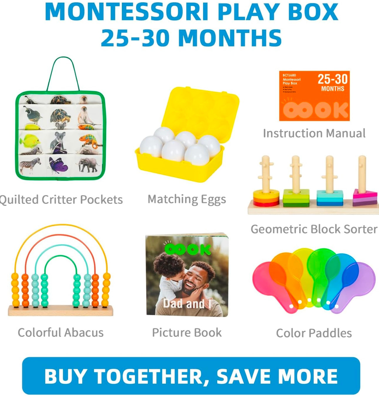 Montessori Play Kit for 25 to 30 Months Old