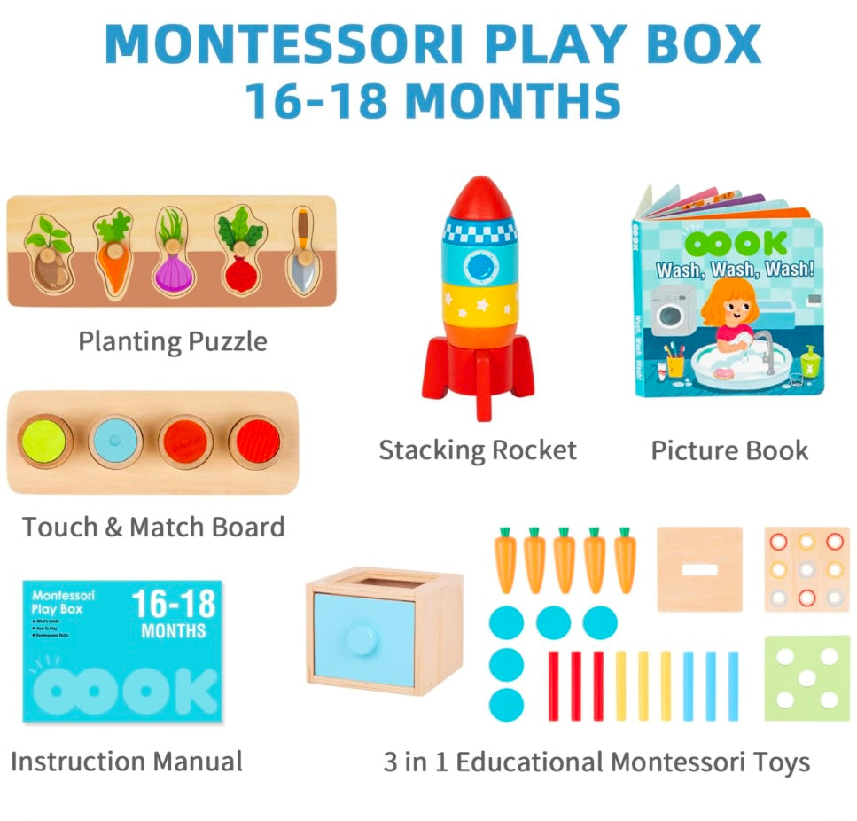 Montessori Play Kit for 16 to 18 Months Old