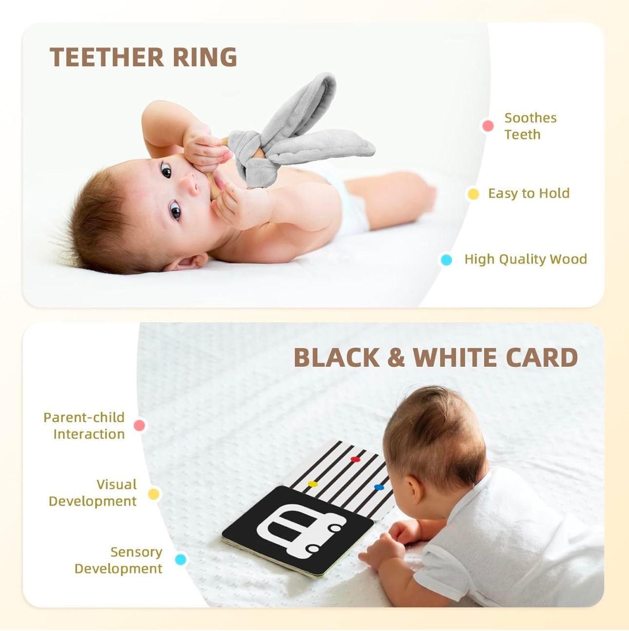 Montessori Play Kit for 0 to 2 Months Old