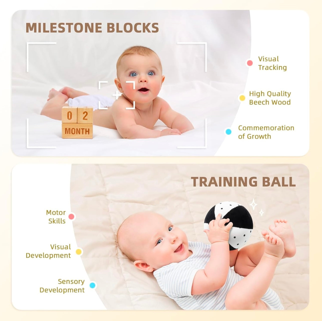 Montessori Play Kit for 0 to 2 Months Old
