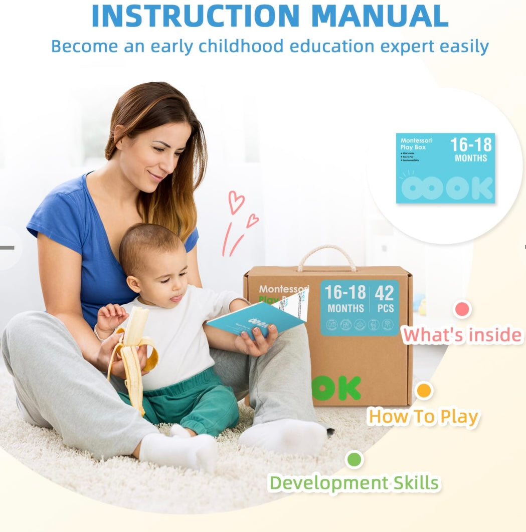 Montessori Play Kit for 16 to 18 Months Old