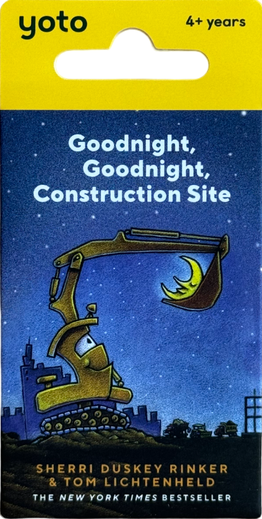 Yoto Card Goodnight Goodnight, Construction Site