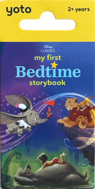 Yoto Card My First Disney Classics Bedtime Storybook + Hard Cover Book