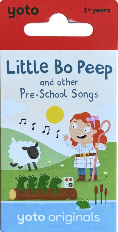 Yoto Card Little Bo Peep and other Pre-School Songs