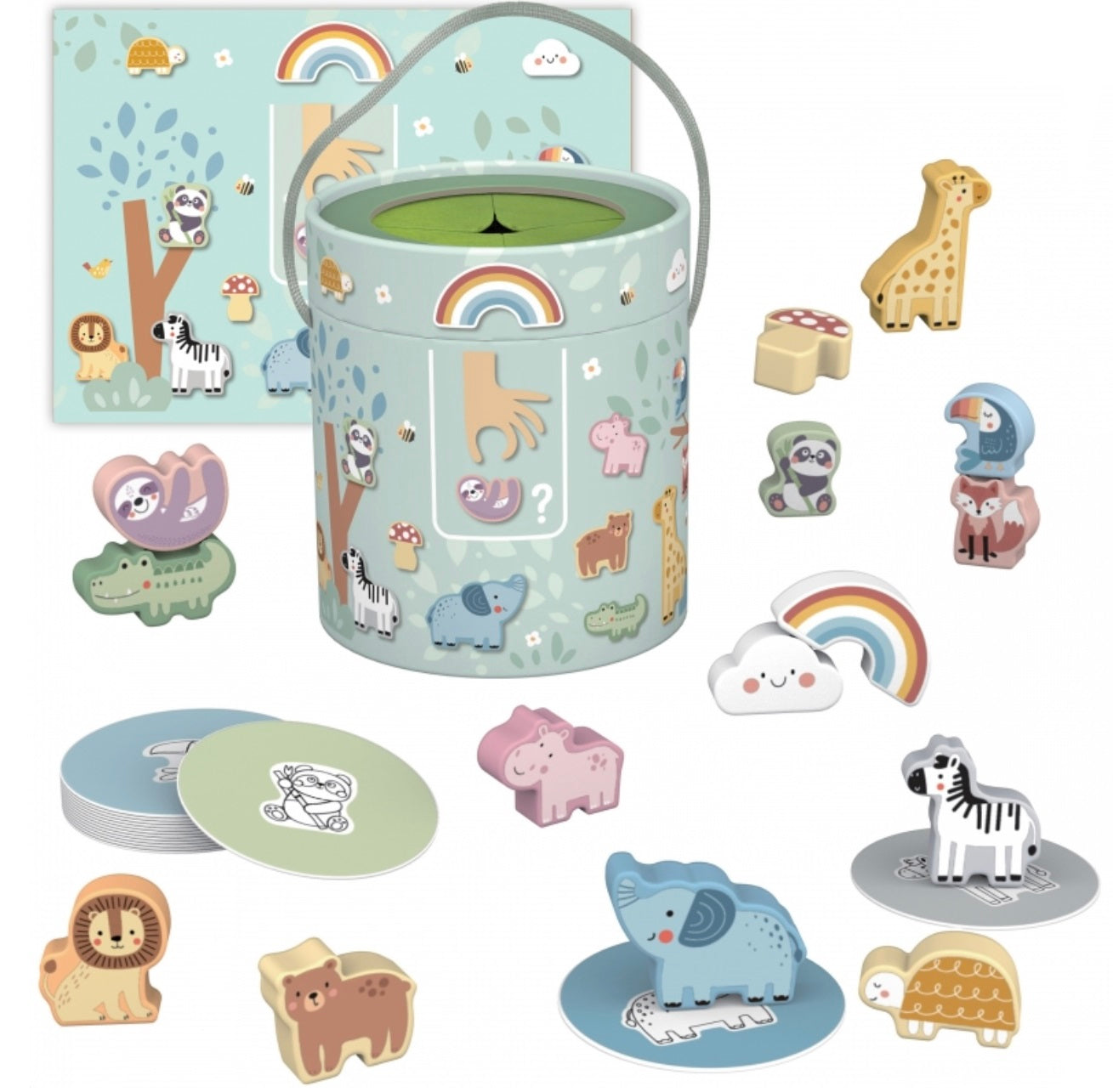 Touch and Match Animals Mystery Box