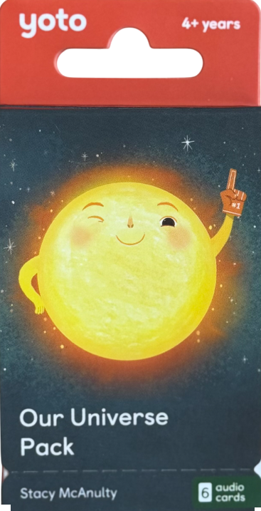 Yoto Card Our Universe Pack of 6 Cards