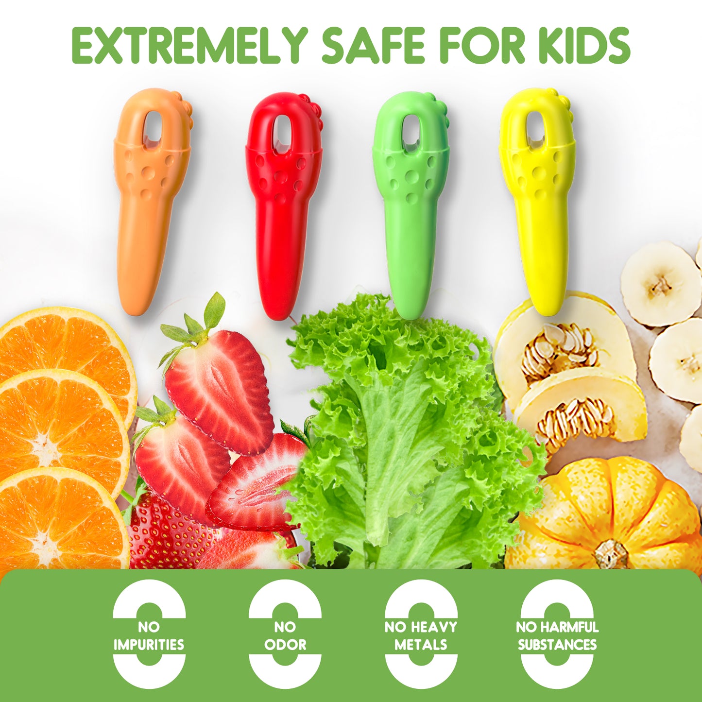 Key Beeswax Crayons Mess-Free and Washable in 12 Colours