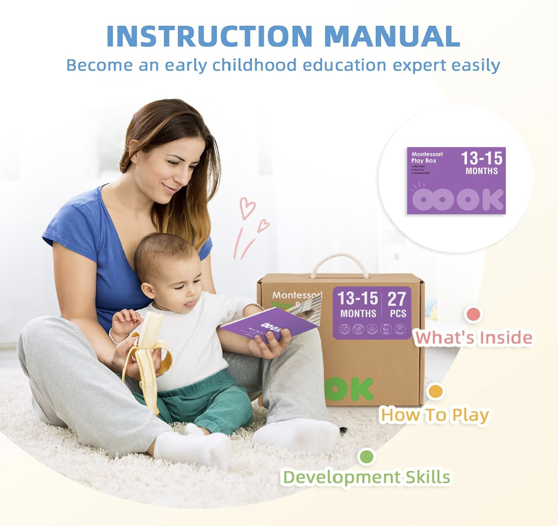Montessori Play Kit for 13 to 15 Months Old