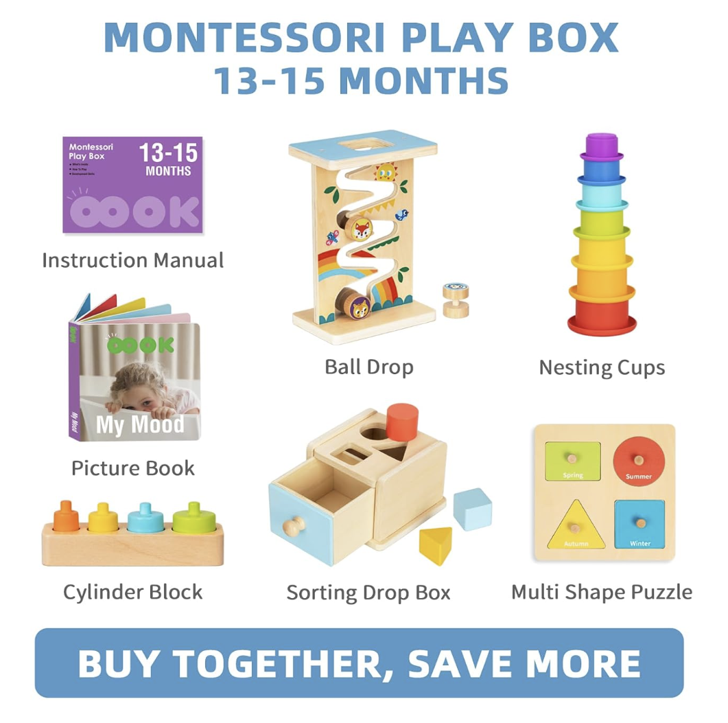 Montessori Play Kit for 13 to 15 Months Old