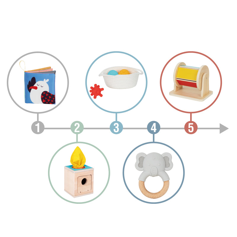 Montessori Play Kit for 5 to 6 Months Old