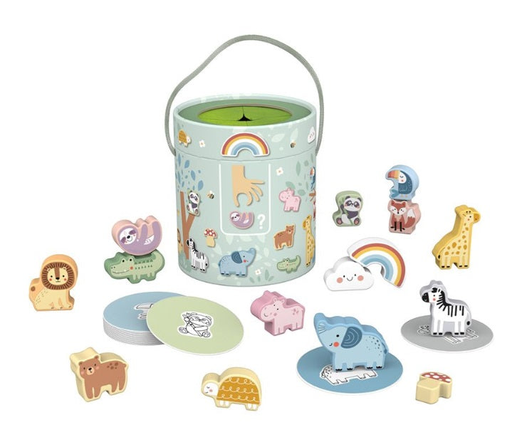 Touch and Match Animals Mystery Box