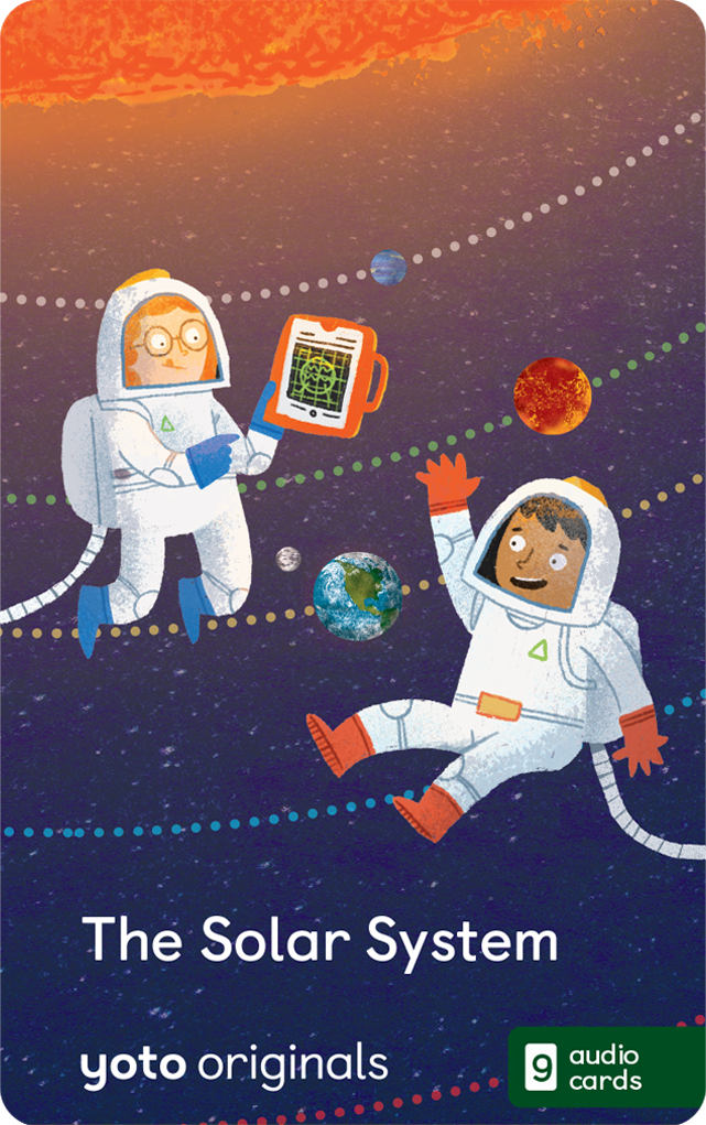 Yoto Card The Solar System Pack of 9 cards
