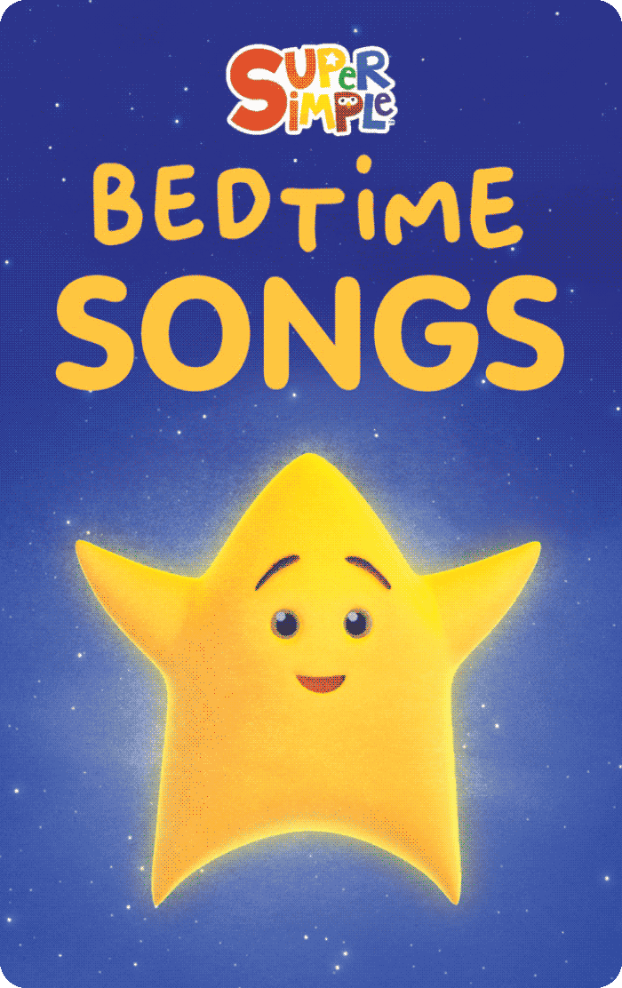 Yoto Card Super Simple Songs Collection Pack of 4 cards