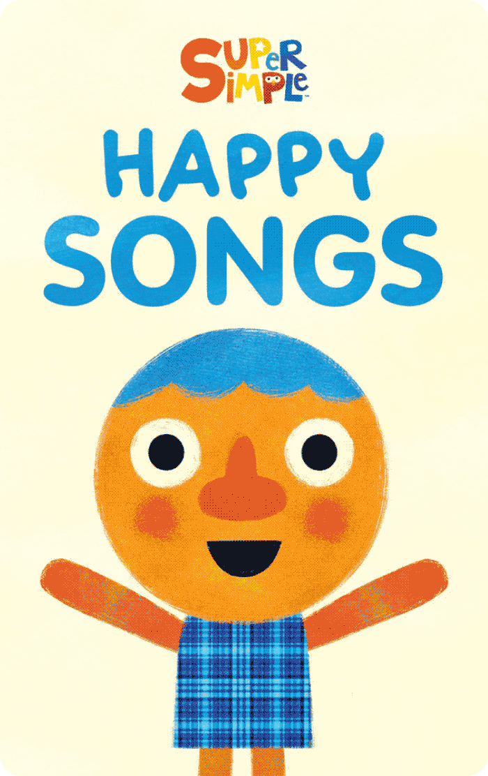 Yoto Card Super Simple Songs Collection Pack of 4 cards