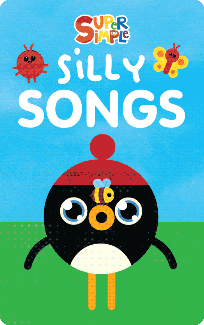 Yoto Card Super Simple Songs Collection Pack of 4 cards