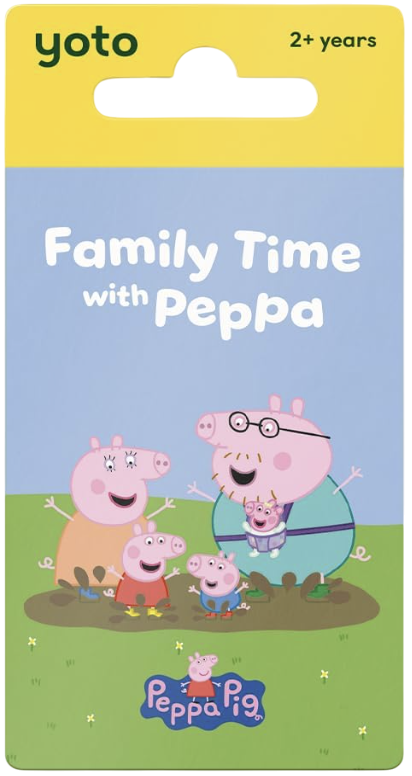 Yoto Card Family Time with Peppa