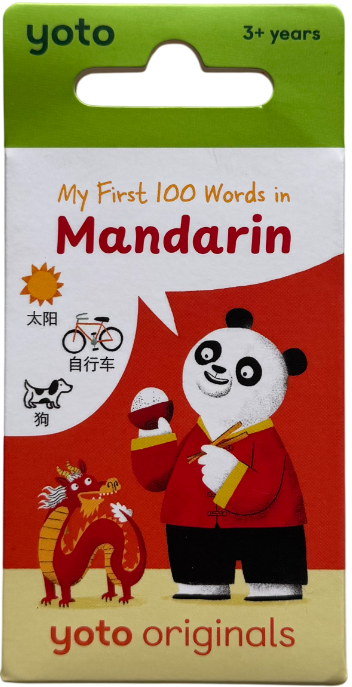 Yoto Card My First 100 Words in Mandarin