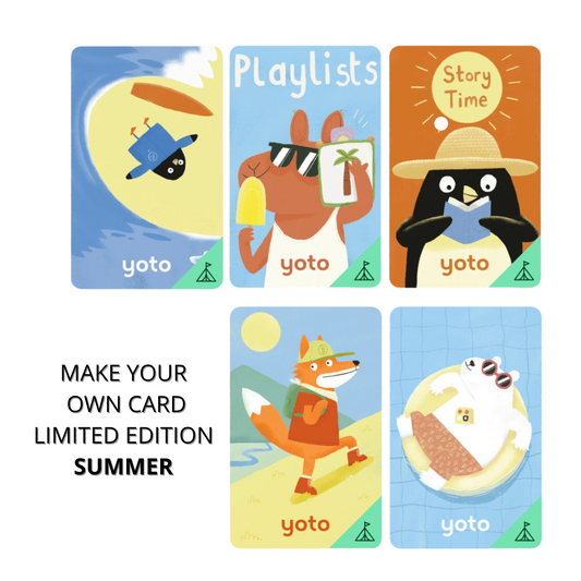 Yoto Card Make Your Own Card 3 Designs Classic / Limited Summer / Limited Autumn