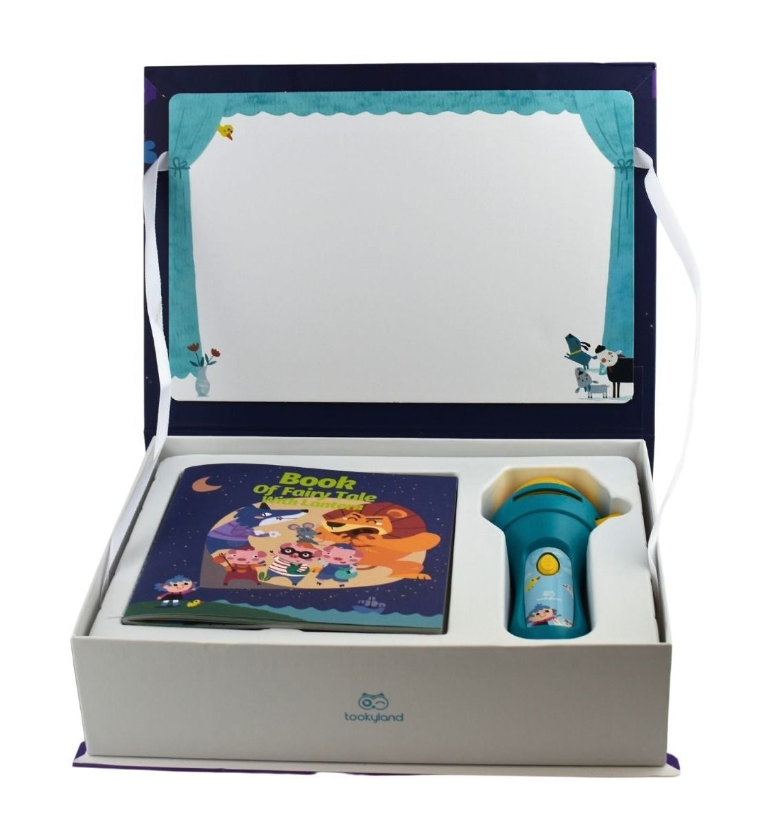 Shadow Theatre Storybook Torch with Fairytales Discs and Puppets