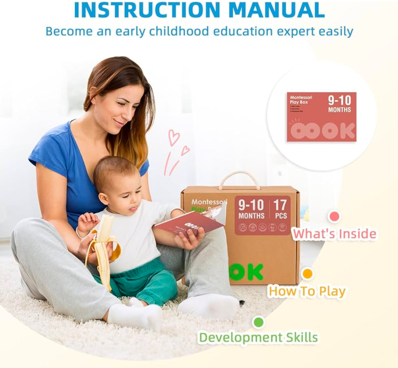 Montessori Play Kit for 9 to 10 Months Old