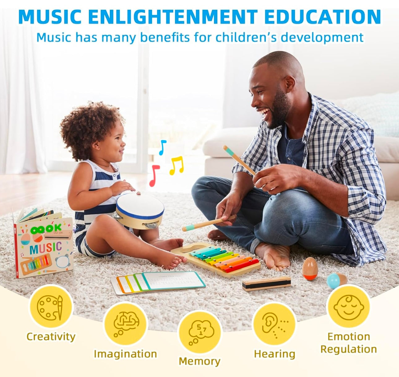 Montessori Play Kit Music Set of 5