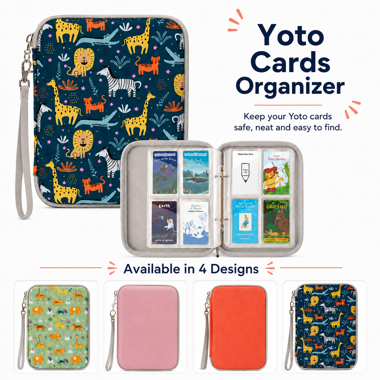 Yoto Card Organizer Case