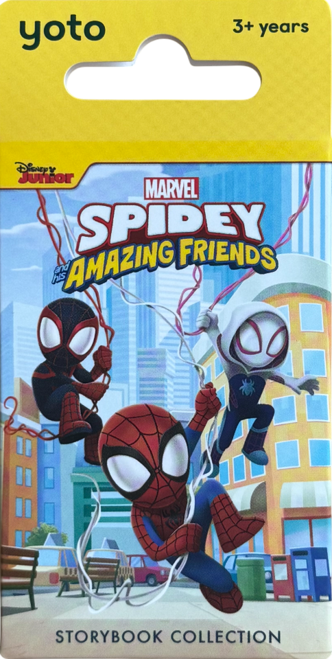 Yoto Card Marvel Spidey and His Amazing Friends Storybook Collection