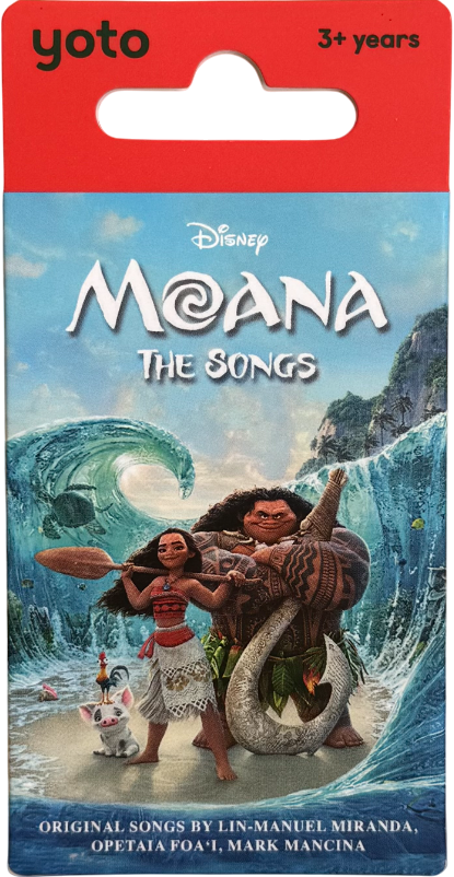 Yoto Card Moana The Songs