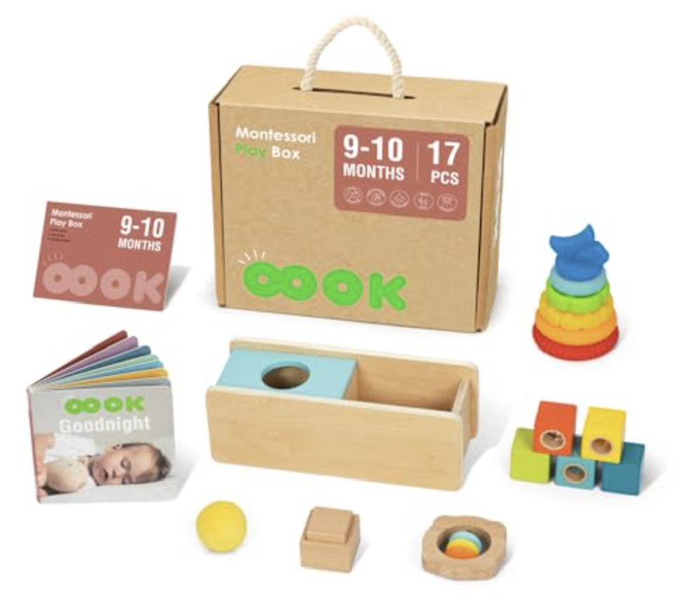 Montessori Play Kit for 9 to 10 Months Old