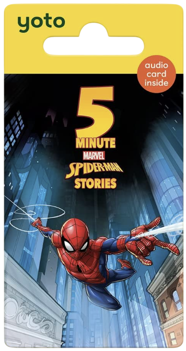Yoto Card 5 Minute Spider-Man Stories