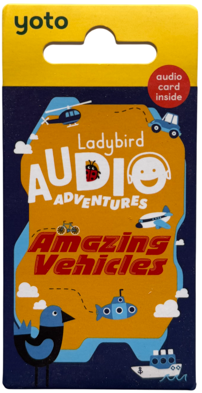 Yoto Card LadyBird Amazing Vechicles