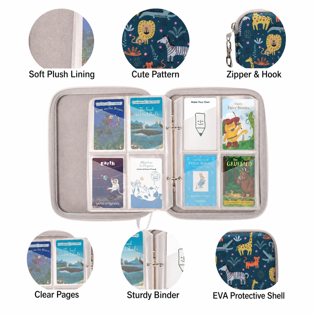 Yoto Card Organizer Case