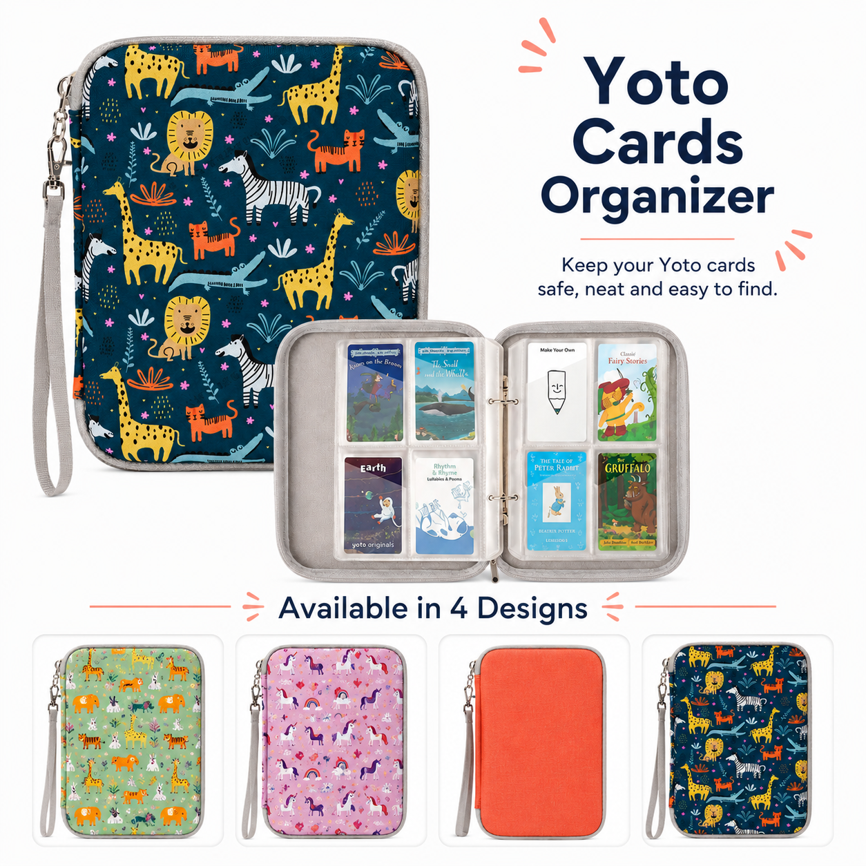 Yoto Card Organizer Case