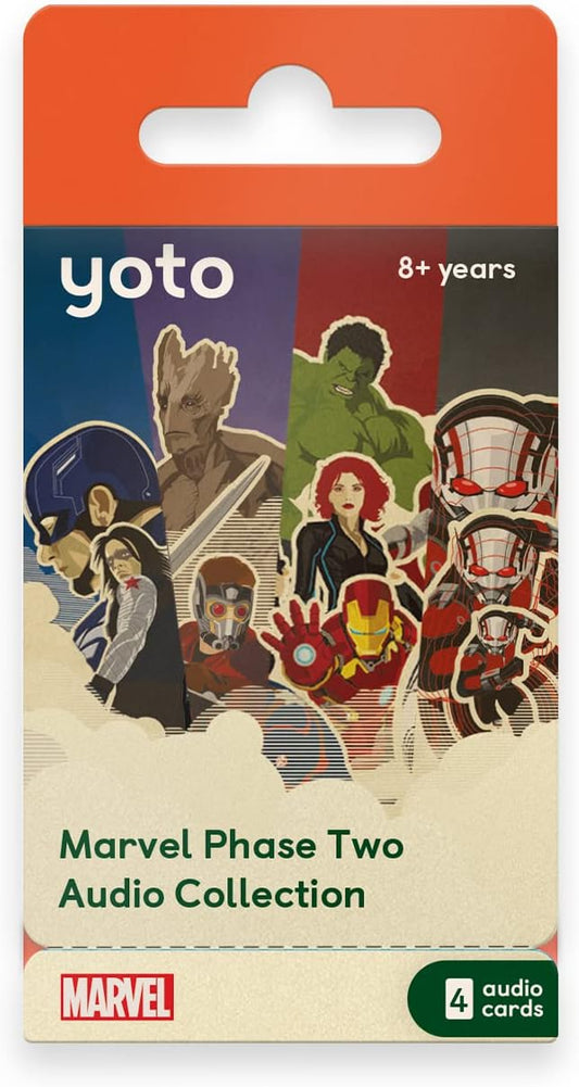 Yoto Card Marvel Phase Two Collection Pack of 4 Cards