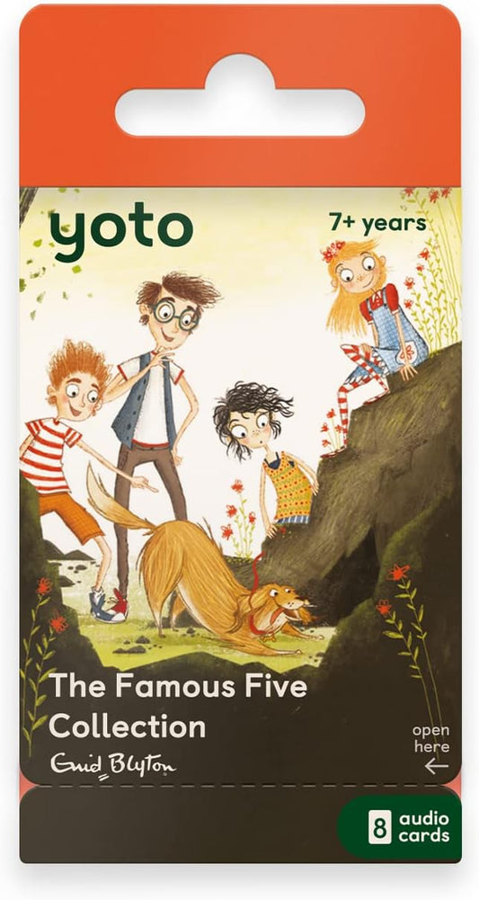 Yoto Card The Famous Five Collection by Enid Blyton, Pack of 8 Cards