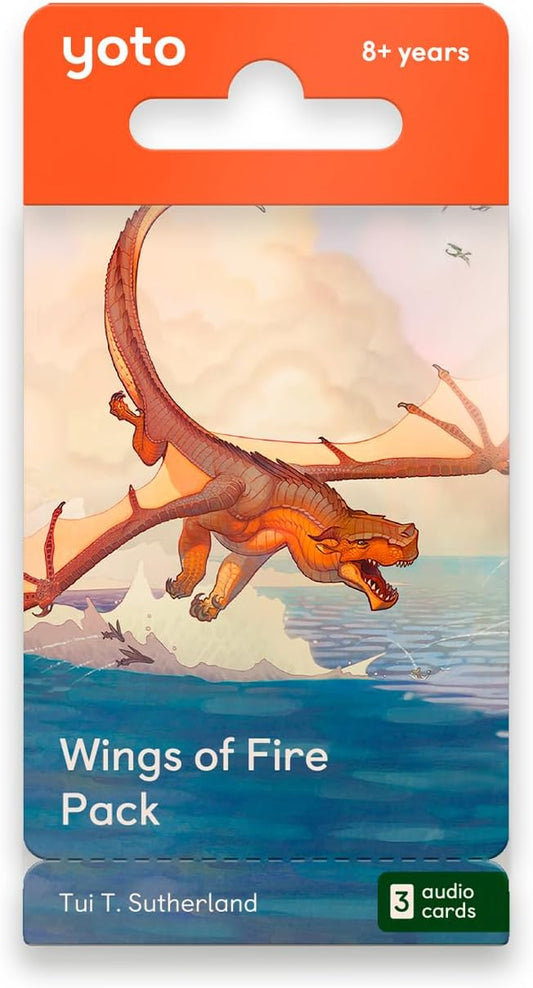 Yoto Card Wings of Fire Pack of 3 Cards