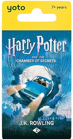 Yoto Card Harry Potter Books 1 to 3, Pack of 3 Cards
