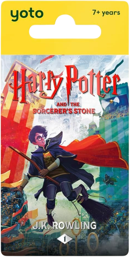 Yoto Card Harry Potter Books 1 to 3, Pack of 3 Cards