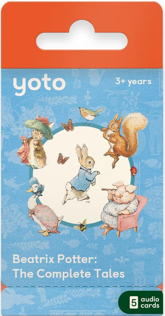 Yoto Card Beatrix Potter: The Complete Tales Pack of 5 Cards