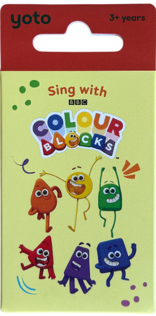 Yoto Card Sing with Colour Blocks