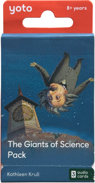 Yoto Card The Giants of Science Pack of 3 Cards