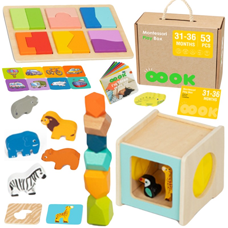 Montessori Play Kit for 31 to 36 Months Old